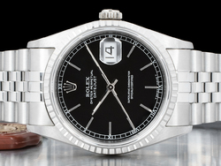 Rolex Datejust 36 Nero Jubilee 16220 Royal Black Onyx - Doppio Quadrante